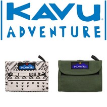 KAVU 왈리 월렛 니치비치 켈프 캐쥬얼 명함 카드 동전 남자 여자 학생 아웃도어 미니 반지갑