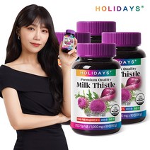 홀리데이즈 밀크씨슬, 90정, 4개