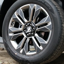 (골져스) 모하비 더마스터 휠 스티커 20인치 타이어 마스크 튜닝 홀로그램 차량 외관 랩핑 인테리어 익스테리어 악세사리 커버 바퀴 꾸미기 용품, Gg_20인치_헤어라인블랙