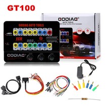 자동차도구수리 도구 상자 공구 자동차도구수리 GODIAG GT100 자동 도구 OBDII 브레이크 아웃 박스 강력한 ECU 커넥터 OBD1 변환 표준 OBD2 인터페이스, 2.UK plug