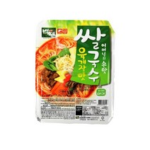 백제 즉석쌀국수 육개장맛, 92g, 육개장맛 단품 5개