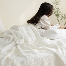 마일드 모달 와플 이불(MiniS/SS/Q) 화이트, MiniS이불단품