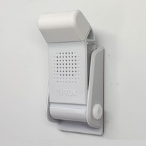 티톡말굽 힙톡 현관문스토퍼 현관문도어스토퍼 말발굽 무타공 자석 도어스토퍼 현관스토퍼 현관말발굽 야무진도어스토퍼, 화이트&블랙(방향제미포함), 1개