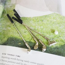 골프매니아 선물용 귀여운 미니 골프클럽 세트 4개 조형물 선반인테리어용