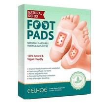 발바닥 패치 발독소 발 파스 뽀송 힐링 발파스 릴렉스 수액 노폐물 독소생강 웜 우드 발 패치 안티 팽창 해, 한개옵션0