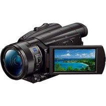 소니 FDR-AX700 4K 캠코더 핸디캠 FDR-AX700 블랙, 단품