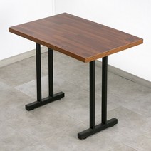 오디엔즈 BT9060 블랙스틸 쌍다리 식탁테이블 W900xD600 / 음식점 식당 4인용밥상, 주문시 추가문구에작성