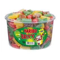 하리보 독일 HARIBO BRIXX Sour 브릭스 사우어 신 젤리 1.2kg