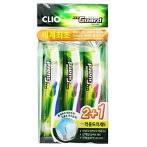 뉴 크리오 라운드 가드 미세모 2+1 칫솔 클리오, 1, 본상품선택