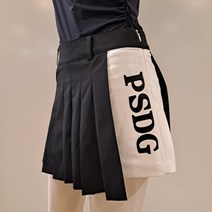 파사디골프 SH05 랩 주름 반바지 주름 스커트를 랩 처리한 반바지로 활동성 좋은 스타일 P22FSP522MBK