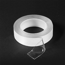 1+1 화에 실리콘 테이프 1P 양면테이프 다용도접착테이프 젤테이프, 1+1)2개