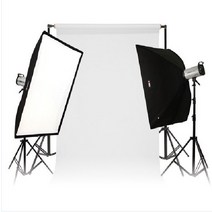 FOMEX 포멕스 D600p SS-B 세트/스튜디오 배경 세트, 고정형 (배경지 135cm)