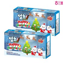 [향기좋은날]얼초 해피 홀리데이 68g 크리스마스 간식 놀이교육 무배, 6개