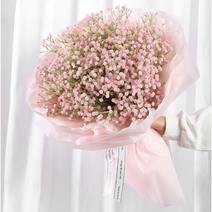 베듀하우스 로즈 안개꽃 조화 도매 인테리어 테이블 장식 소품, 라벤더