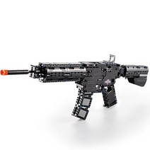 카다 CADA 레고 호환 블록건 M4A1 카빈, 혼합색상
