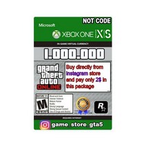 GTA 5 SHARK 카드 XBOX SX ONE 현금 온라인 1000000코드 아님, 1개