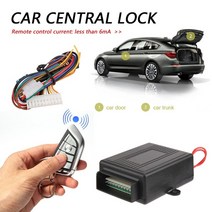 자동차 원격 시동 경보기 키 체인 중앙 키트 시스템 버튼 범용 중앙 도어 잠금 키트 열쇠가없는 항목 경보 시스템 402t304, 없음