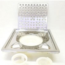 브랜드없음 욕실 배수구 거름망 하수구 트랩 배수망 트렌치육가, 65파이