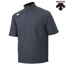 [DESCENTE] 데상트 SO221ZWB41 베이스볼 반팔 오버핏 바람막이 그레이