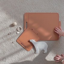 디자인앤쿠 슈프림 실리콘 도마 규소수지 이유식, 브라운