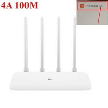 샤오미 Mi 와이파이 4A 라우터 기가비트 버전 2.4GHz + 5GHz 와이파이 16MB ROM + 128MB DDR3 고 이득 4 안테나 Mi 홈 APP 제어 IPv6, add AU adapter_router 100M Sta