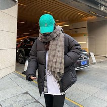 박나래패딩 여성 점퍼 연예인 단톤 경량 스카치 패딩 코듀로이 원마일웨어 겨울 꾸안꾸 여친 룩 아우터