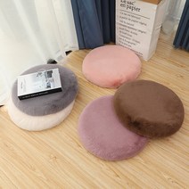 생활하이 보들보들 원형 방석