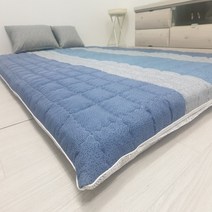 HS홈패션 포시즌 요매트 솜포함 마린블루 카키