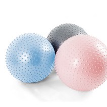 안티버스트 짐볼 65cm 지압 임산부 스쿼드 필라테스 허리 운동, 베이비핑크