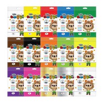 미리사몰 도너랜드 칼라 요술 점토 10색 클레이 실속형 세트 얼쑤 볼클레이 토단 하비 50g 무독성 어린이 방과후, 토단 하비(볼)클레이(50g):파랑