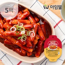[아임웰] 매콤 곤약 떡볶이 5팩, 5개