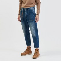 22FW[지아니루포]대디핏 GL6029Q 스티치드포켓 립드 데님