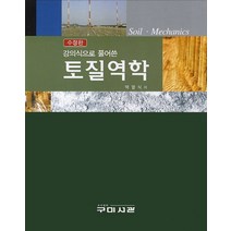 강의식으로 풀어쓴 토질역학, 구미서관