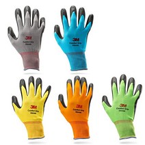 3M 다목적 컴포트 그립장갑 (오렌지), S, 1개