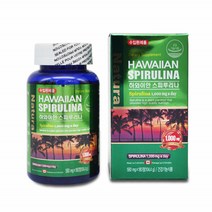 Natural 하와이안 스피루리나 580mg x 180정 (3개월분) 최상품질 하와이산 스피루니아 클로렐라 단백질