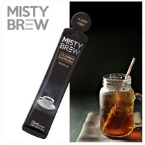 미스티브루 더치커피원액 액상스틱 1개 25ml 벌크팩 아메리카노 파우치커피