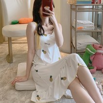 큐트 이지 홈웨어 원피스