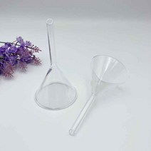 냄새 시향지 페이퍼 일회용 종이 오일 향 퍼퓸 테스트지 고급 조향, 고붕소규소삼각유리깔때기 60mm구경