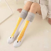 Cguang 웃긴 닭발 긴 통양말