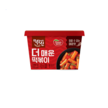 동원에프앤비 떡볶이의신 더매운 컵떡볶이, 160g, 6개