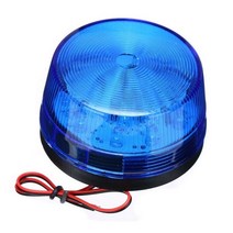 strobe signal warning light led 12v 24v 220v 표시등 led 램프 small flashing light security alarm 1pc red, 푸른