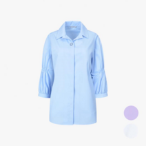 아날도바시니 면스판볼륨소매블라우스 AV04BL02M