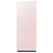 Haier 하이얼 HUF167MDP 스탠드형 글램글라스 소형 냉동고 155L 핑크, 단품