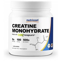 뉴트리코스트 크레아틴 모노하이드레이트 500g, 1