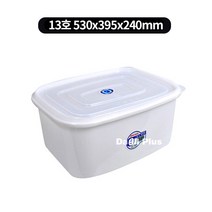 국산 백밀폐용기 저장용기 9호~13호, 1개