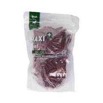 트레이더스 맥시 비프져키 1kg 강아지 애견 반려견 소고기 육포 간식 스틱 홍삼농축액 면역력 3개월이상