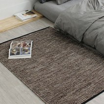 [천삼백케이] [홈앳] 하이브 우븐 코튼 러그 (브라운) M 140x200cm