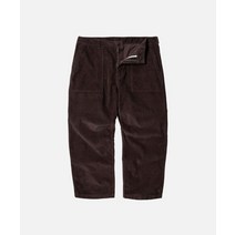 FRIZMWORKS CORDUROY WIDE FATIGUE PANTS _ CHOCOLATE