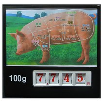 신나라-닷컴_(정육가격표) 식육표시 정육점 고기 쇼케이스 마트용품 디스플레이 아크릴 안내판 꽂이 매장 점용품_ tlsskfk, S-N-선택사항없습니다, 이상품찜!