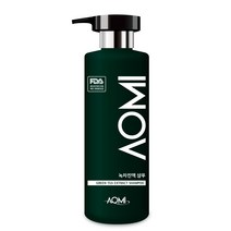 미용실샴푸 아오미 녹차진액 샴푸 500ml, 아오미_녹차진액_샴푸_500ml